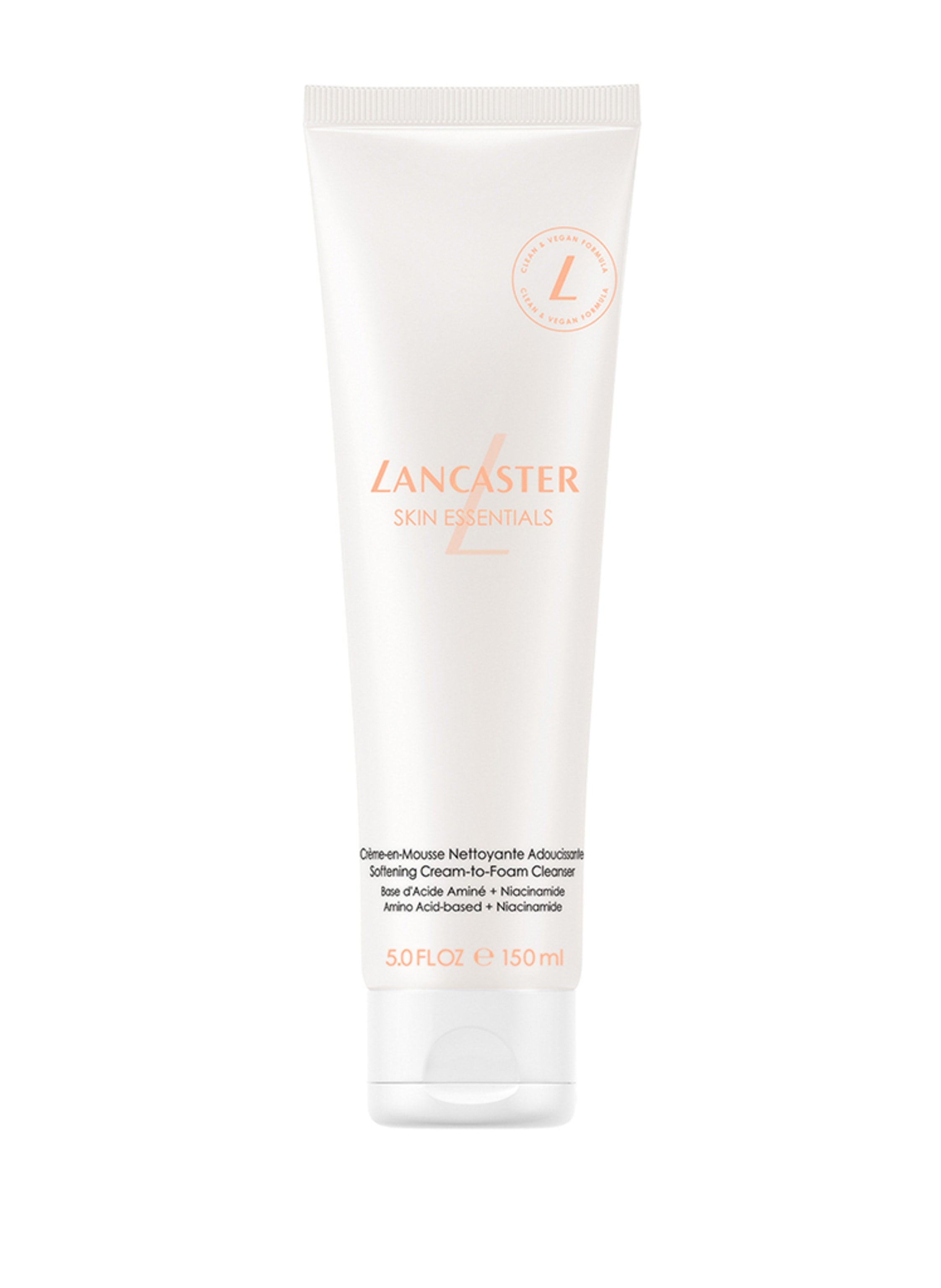 Mousse nettoyante adoucissante LANCASTER 150 ml