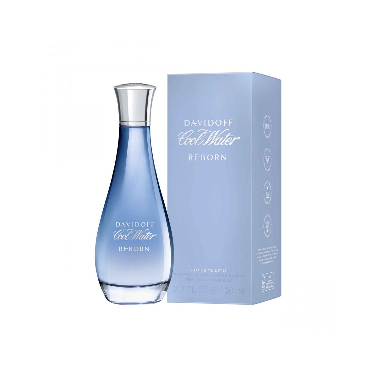 DAVIDOFF COOL WATER WOMAN REBORN eau de toilette spray 100 ml