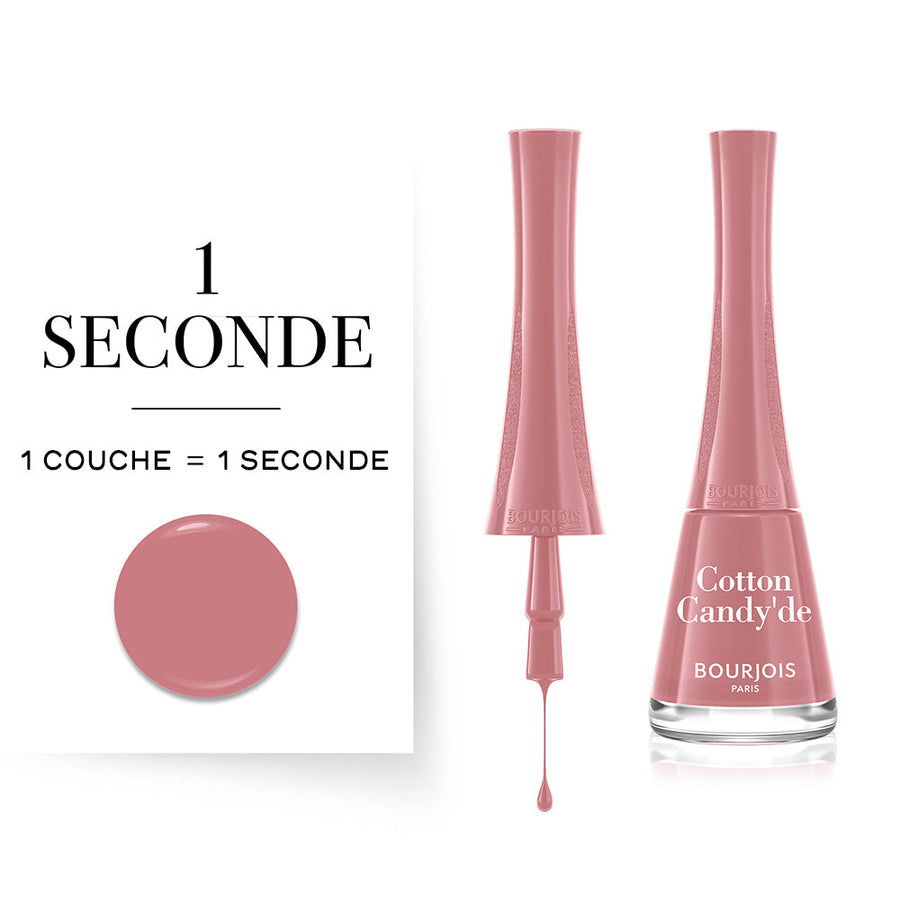 Vernis à ongles BOURJOIS 1 SECONDE #050-cotton candy'de 9 ml