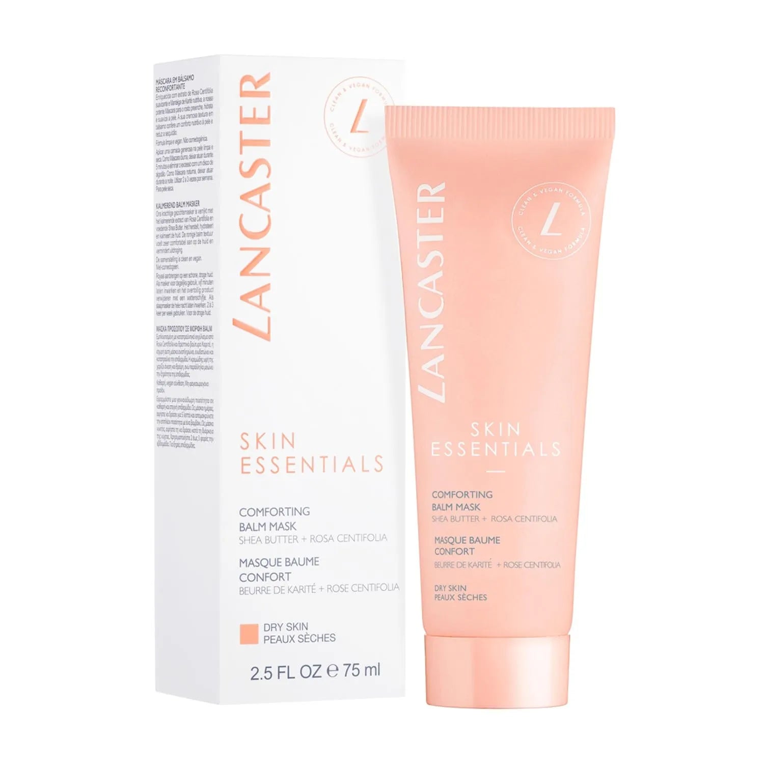 LANCASTER SKIN ESSENTIALS maschera balsamo confortante 75 ml