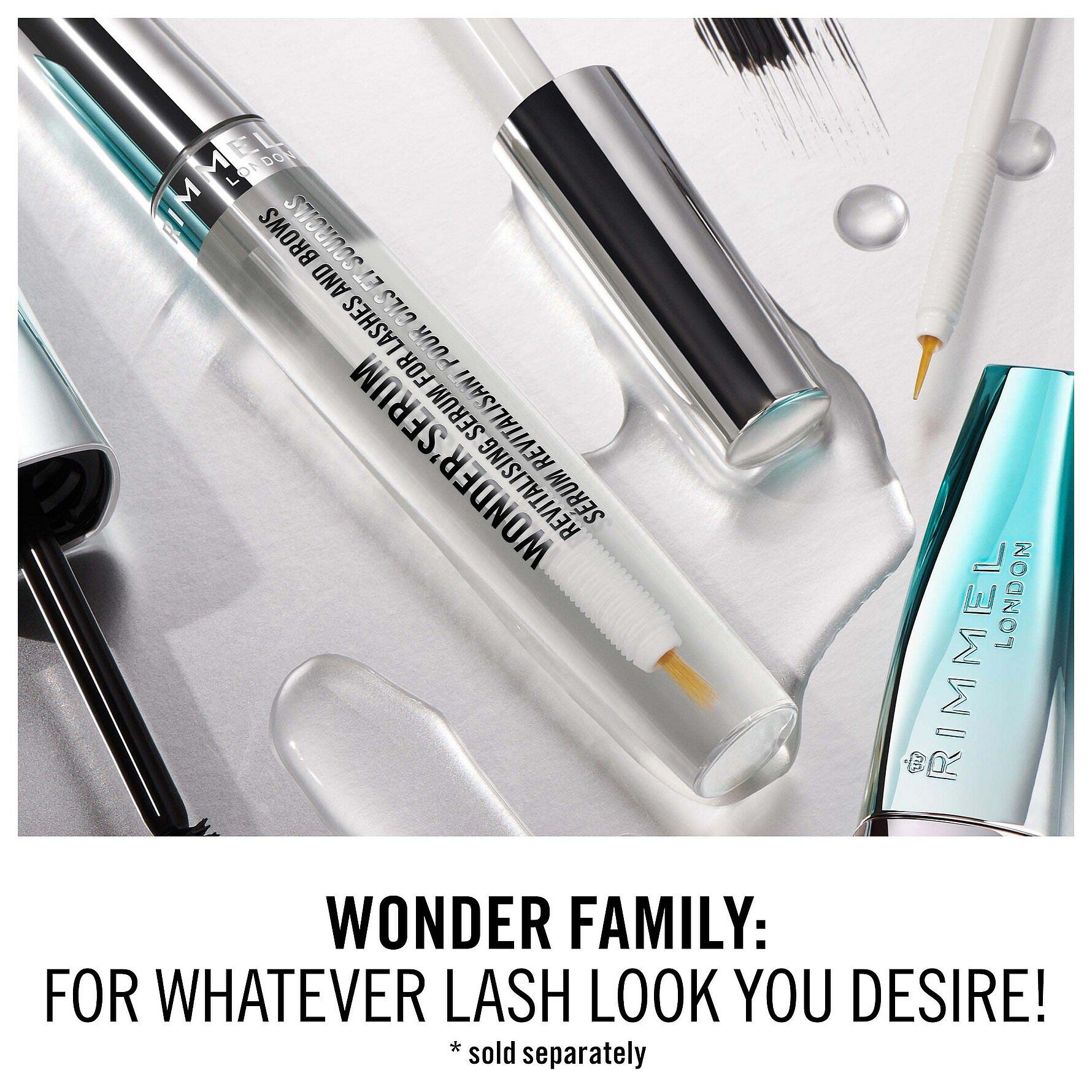 RIMMEL LONDON WONDER'SERUM revitalising serum for lashes and brows 3 ml