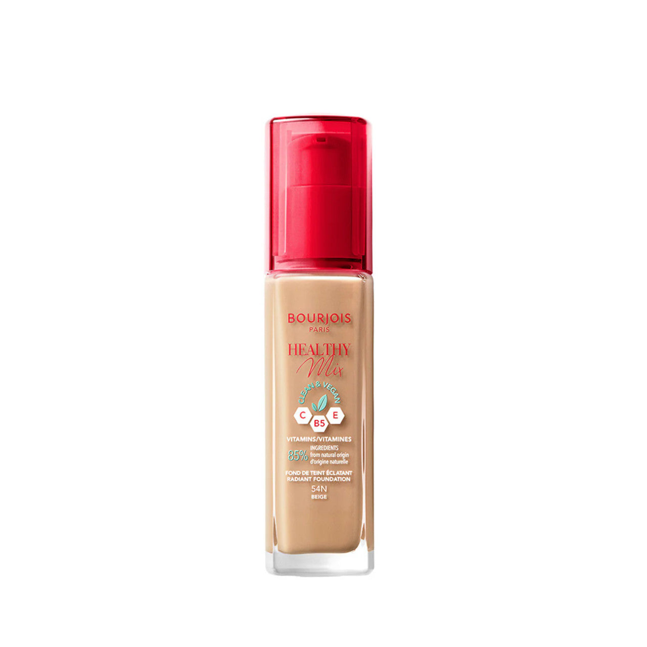 BOURJOIS HEALTHY MIX radiant foundation #54-beige