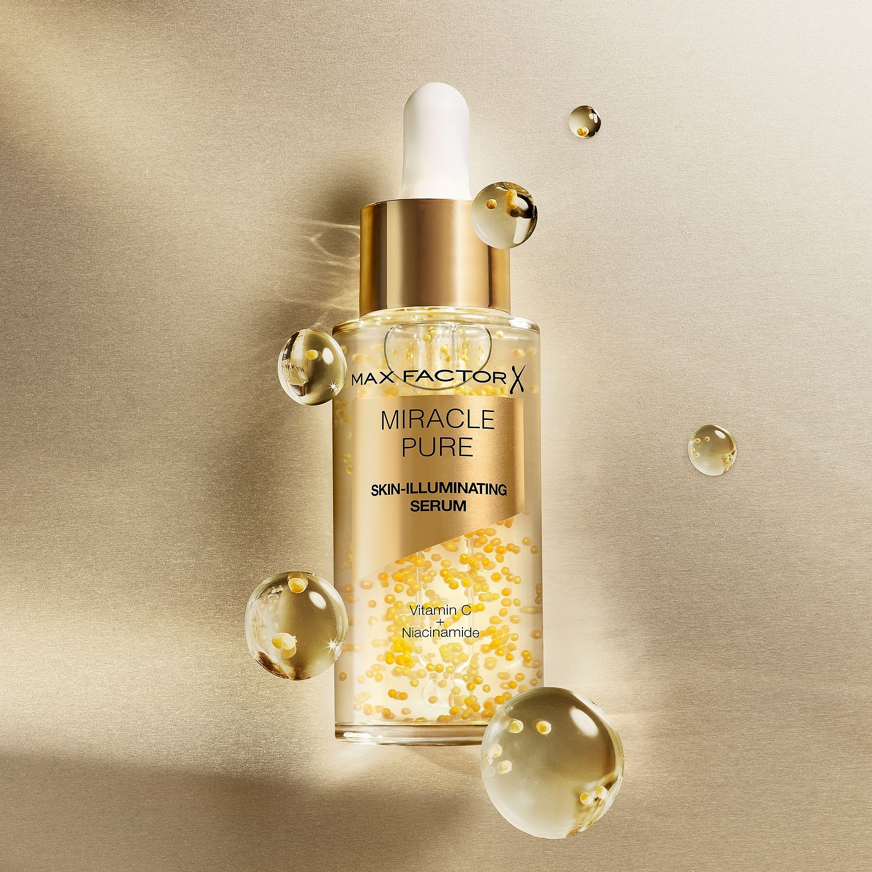 MAX FACTOR MIRACLE PURE siero illuminante per la pelle 30 ml