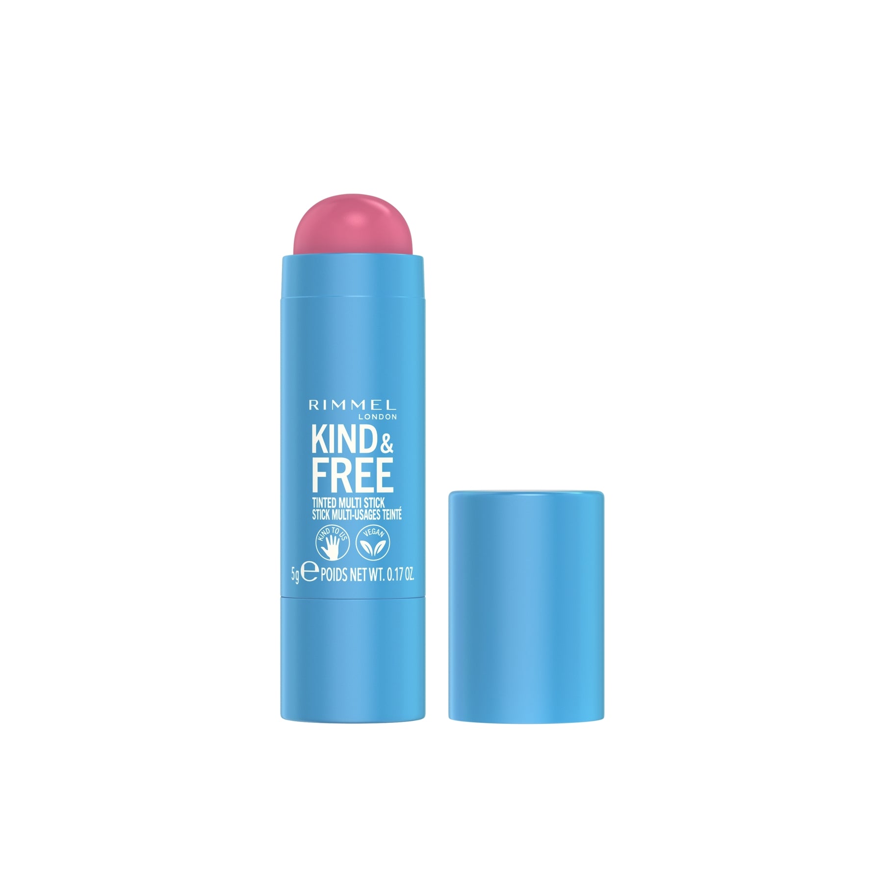 RIMMEL LONDON KIND & FREE stick teinté multi-usage #003-pink heat 5 gr
