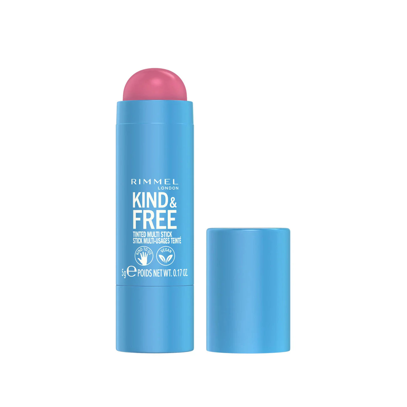 RIMMEL LONDON KIND & FREE stick teinté multi-usage #003-pink heat 5 gr