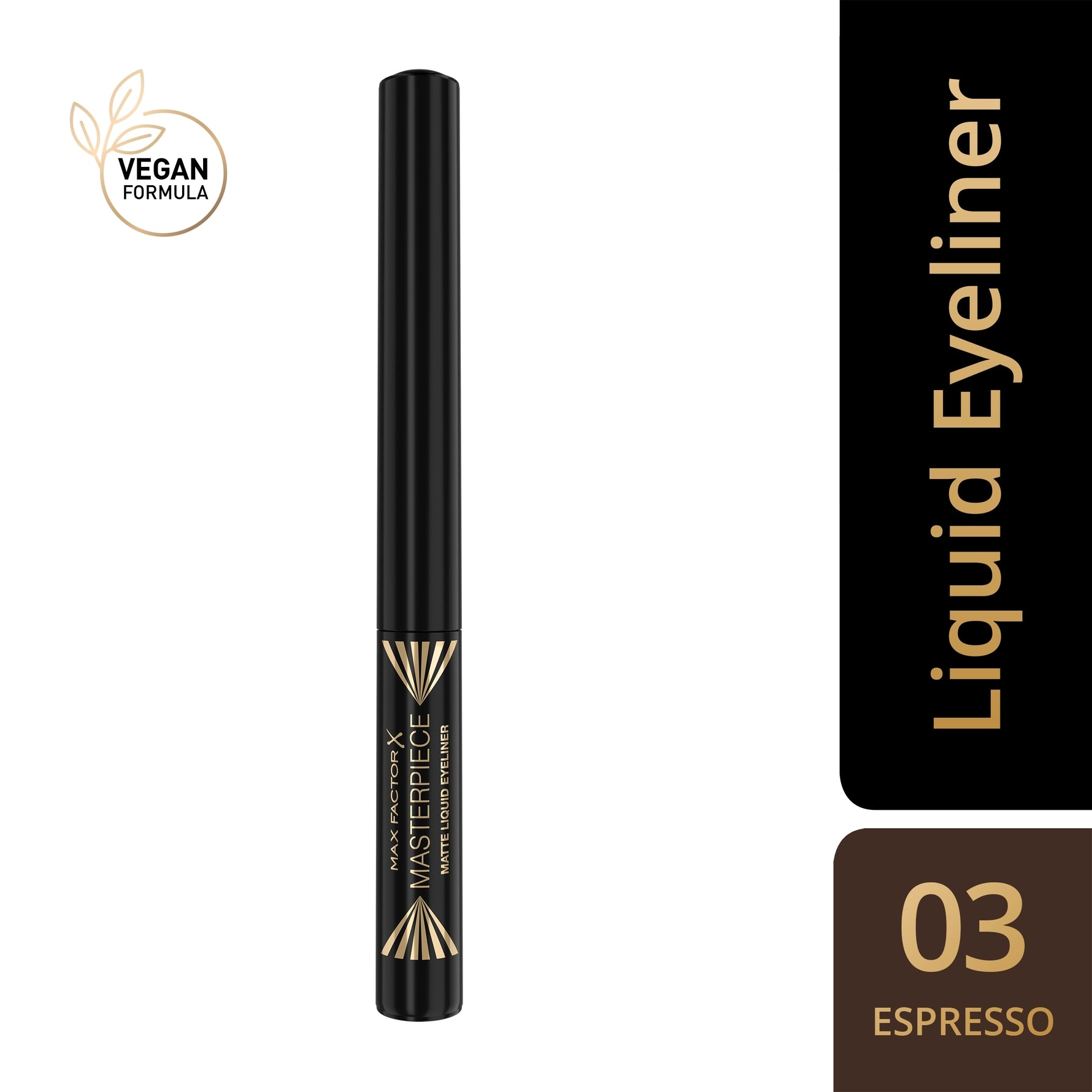 MAX FACTOR MASTERPIECE mate eye-liner liquide # 03-espresso 1,7 ml