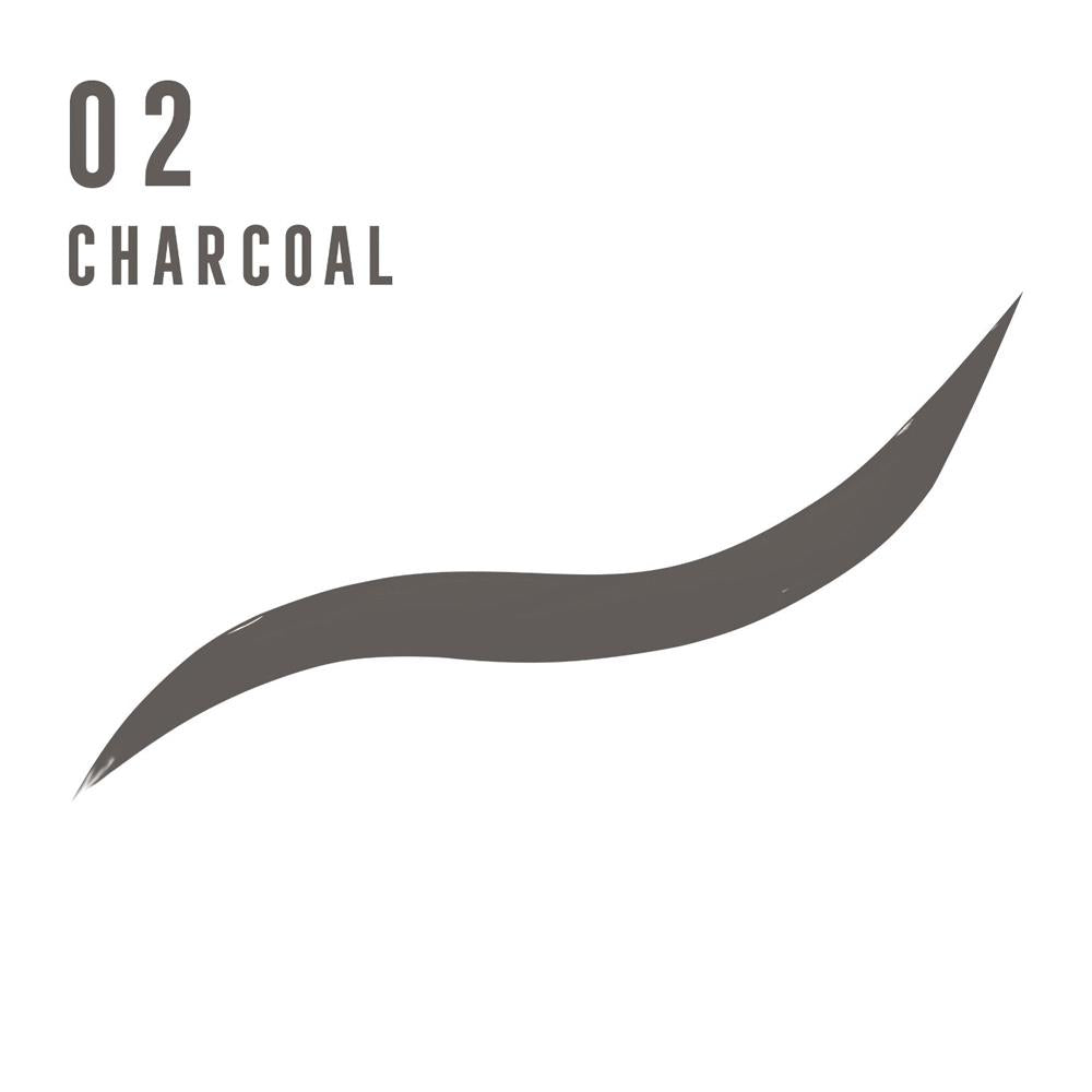 MAX FACTOR MASTERPIECE eye-liner liquide mat #02-charcoal 1,7 ml