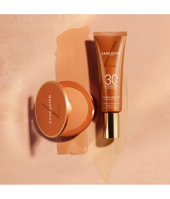 LANCASTER INFINITE BRONZE crème solaire teintée SPF30 #Medium 50 ml