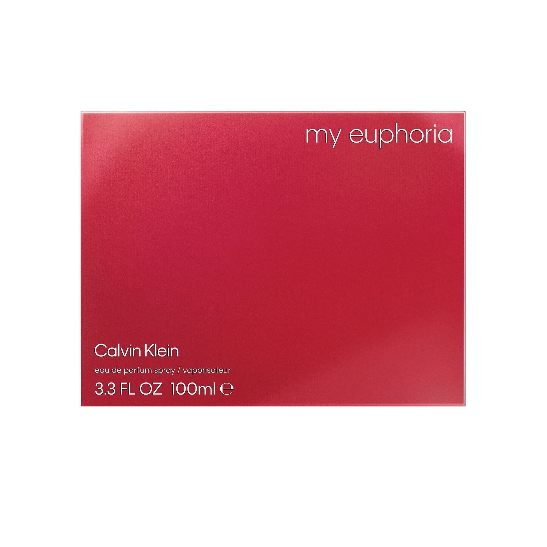 CALVIN KLEIN MY EUPHORIA edp vaporisateur 100 ml