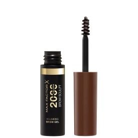 MAX FACTOR 2000 CALORIE volumising brow gel #004-Black Brown 4.5ml
