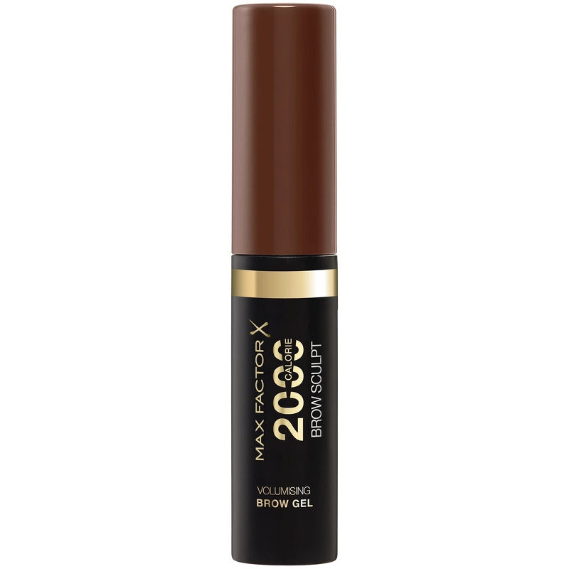 MAX FACTOR 2000 CALORIE volumising brow gel #004-Black Brown 4.5ml