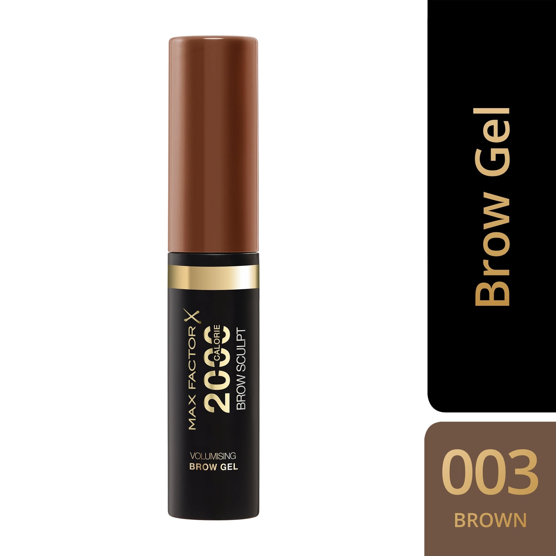 MAX FACTOR 2000 CALORIE gel sopracciglia volumizzante #003-Brown 4,5 ml