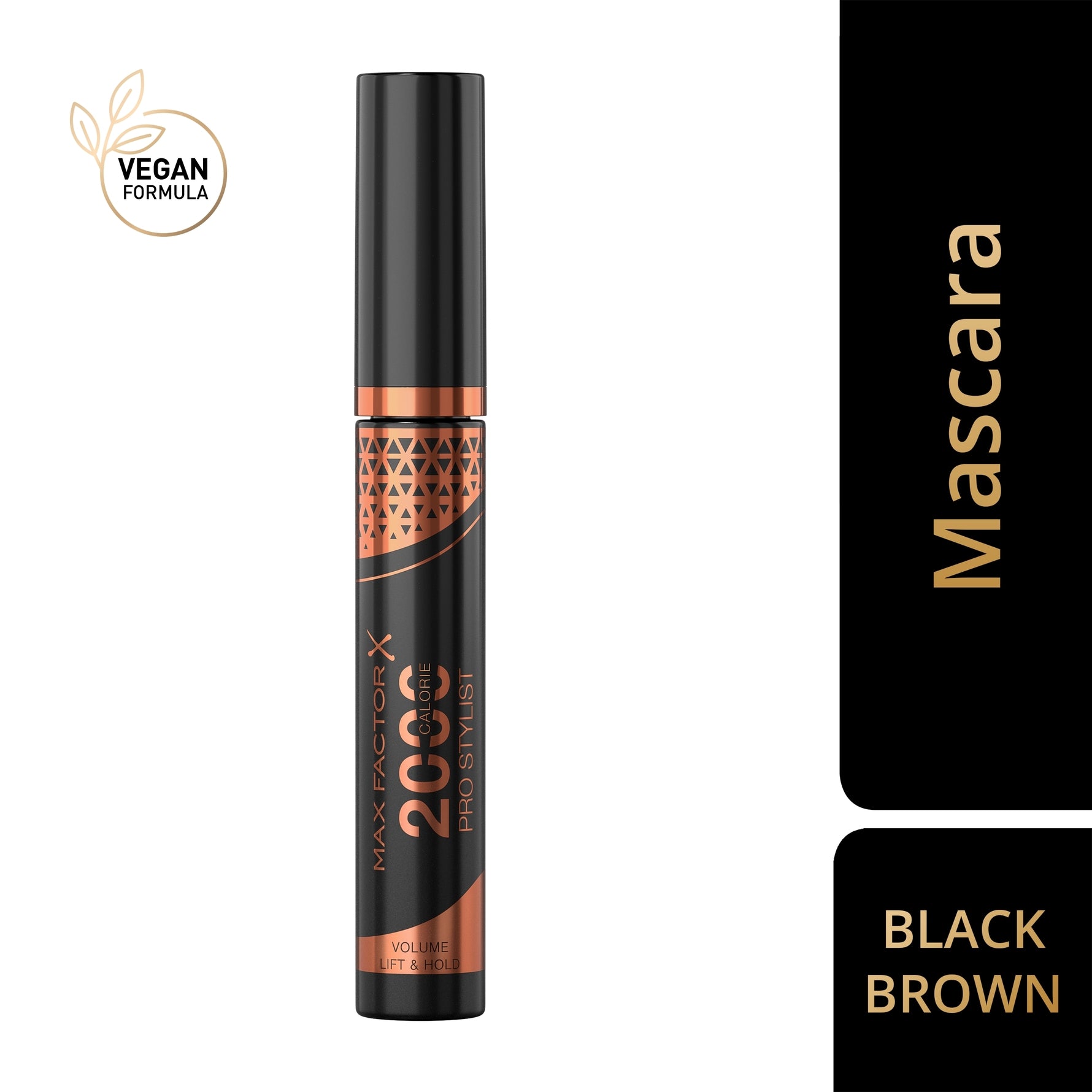 MAX FACTOR 200 CALORIE PRO STYLIST mascara #black brown 9 ml