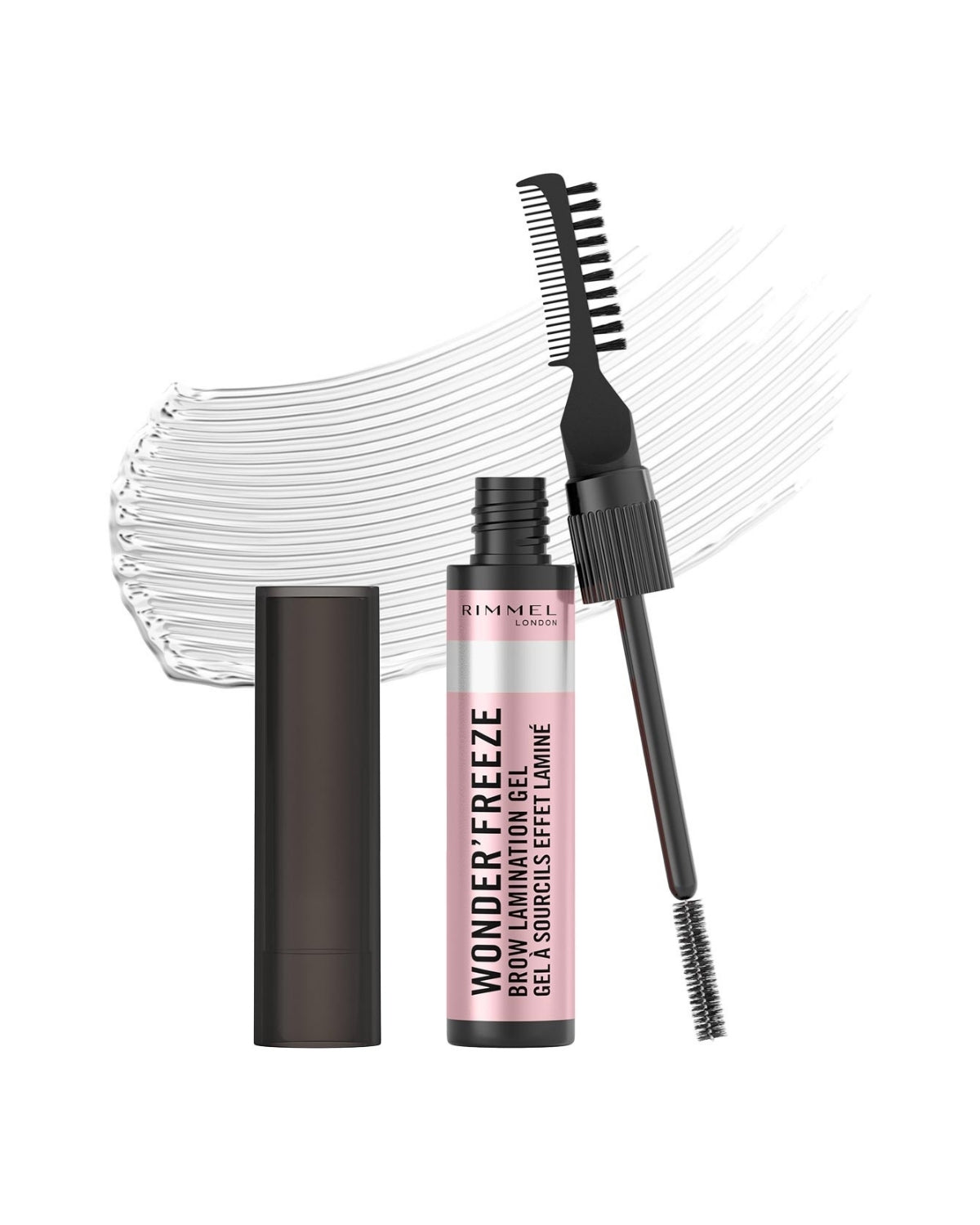 RIMMEL LONDON WONDER' FREEZE eyebrow gel #001-clear 6 gr
