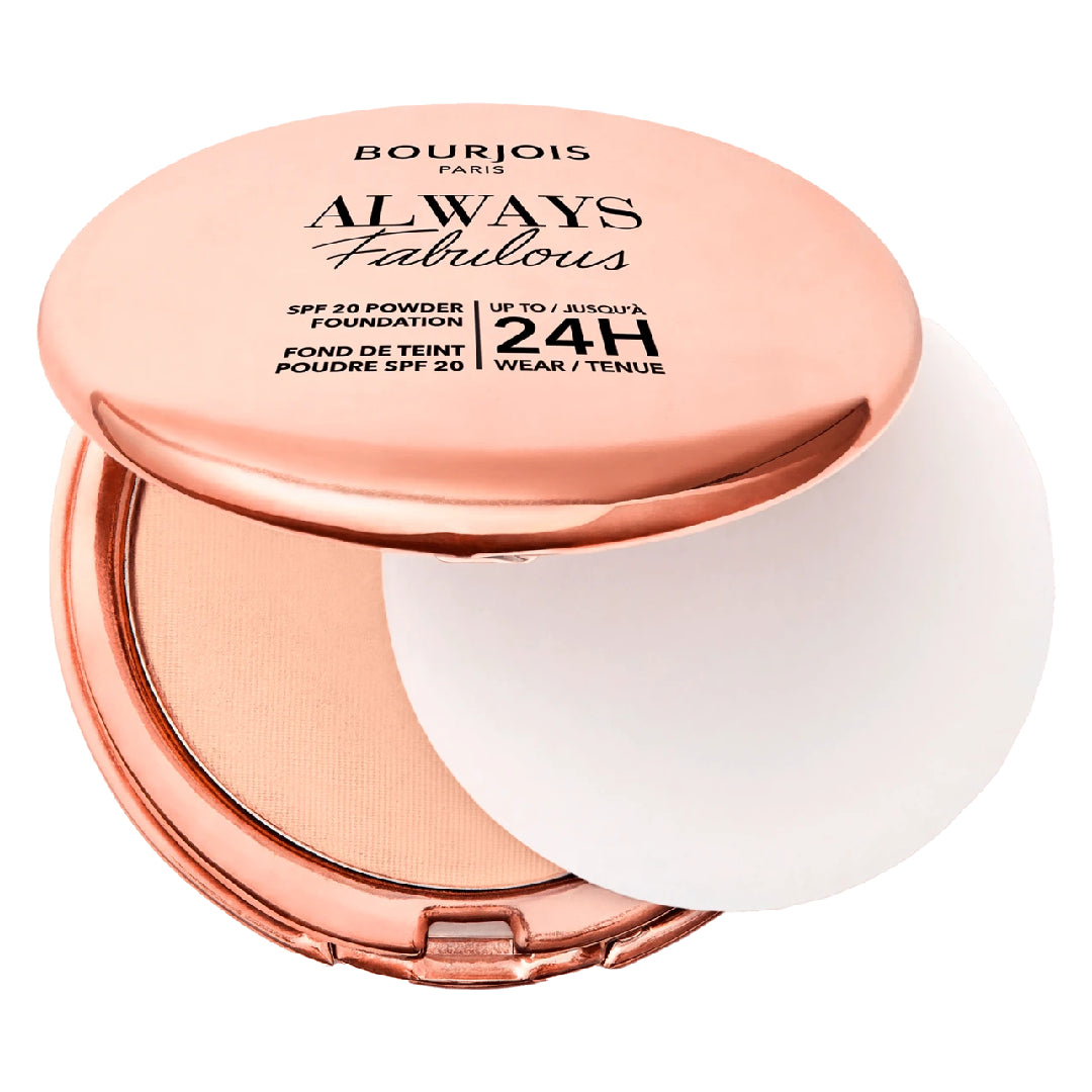 BOURJOIS ALWAYS FABULOUS fondotinta in polvere SPF20 #125-Ivory 7 gr