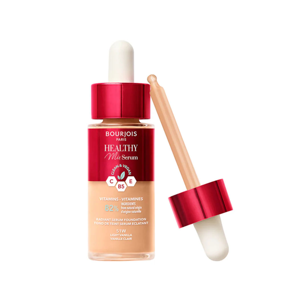 BOURJOIS HEALTHY MIX fondotinta siero base trucco #51W-light vanilla 30 ml
