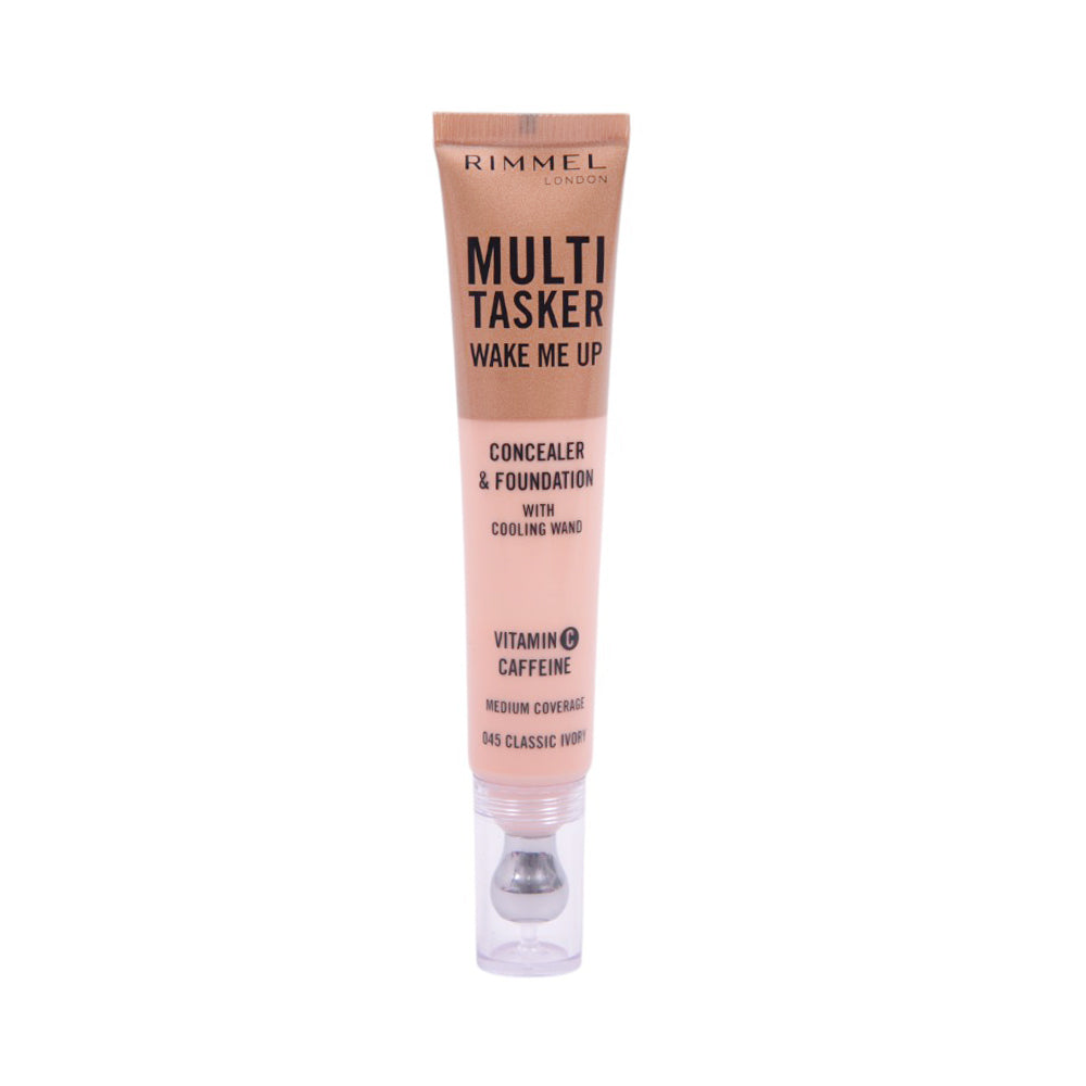 RIMMEL LONDON MULTITASKER WAKE ME UP correttore e fondotinta #Classic Ivory 20 ml