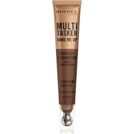 RIMMEL LONDON MULTITASKER WAKE ME UP concealer and foundation #Tiramisu 20 ml