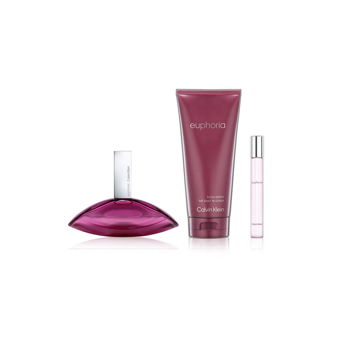 CALVIN KLEIN EUPHORIA SET 3 pcs