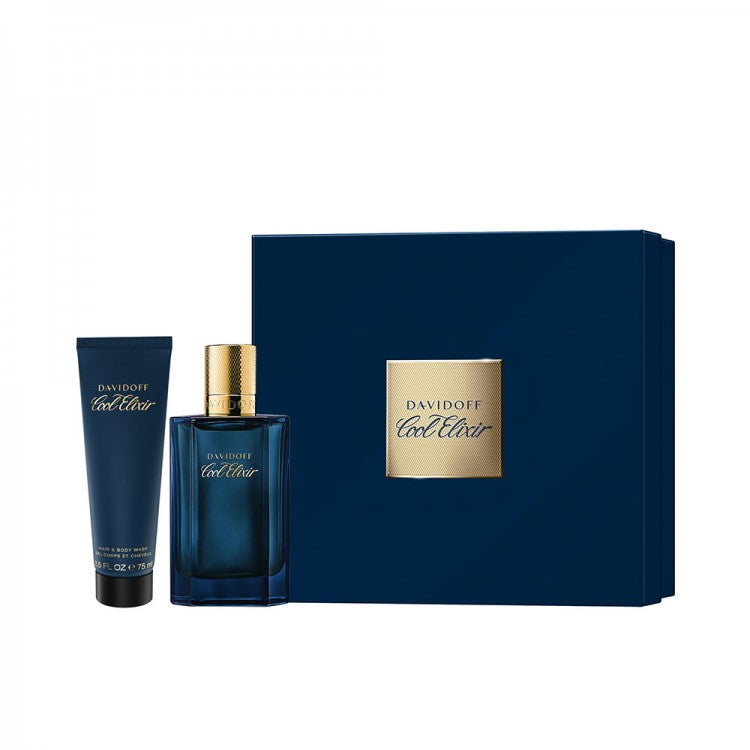 DAVIDOFF COOL ELIXIR PROFUMO INTENSO SET DA 2