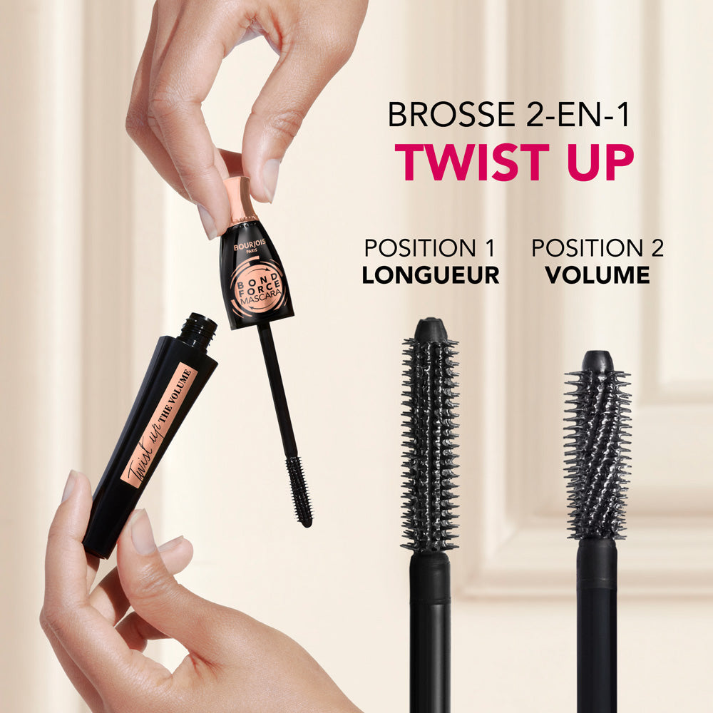 BOURJOIS TWIST UP THE VOLUME mascara effetto volume #Nero 8 ml