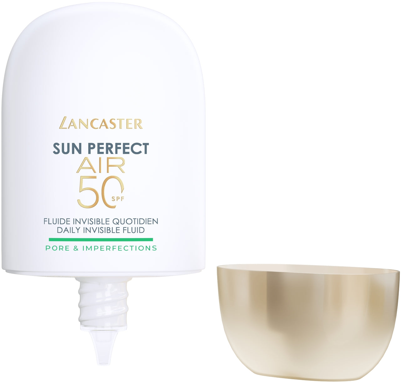 LANCASTER SUN PERFECT AIR PORES Fluide invisible quotidien SPF50 40 ml