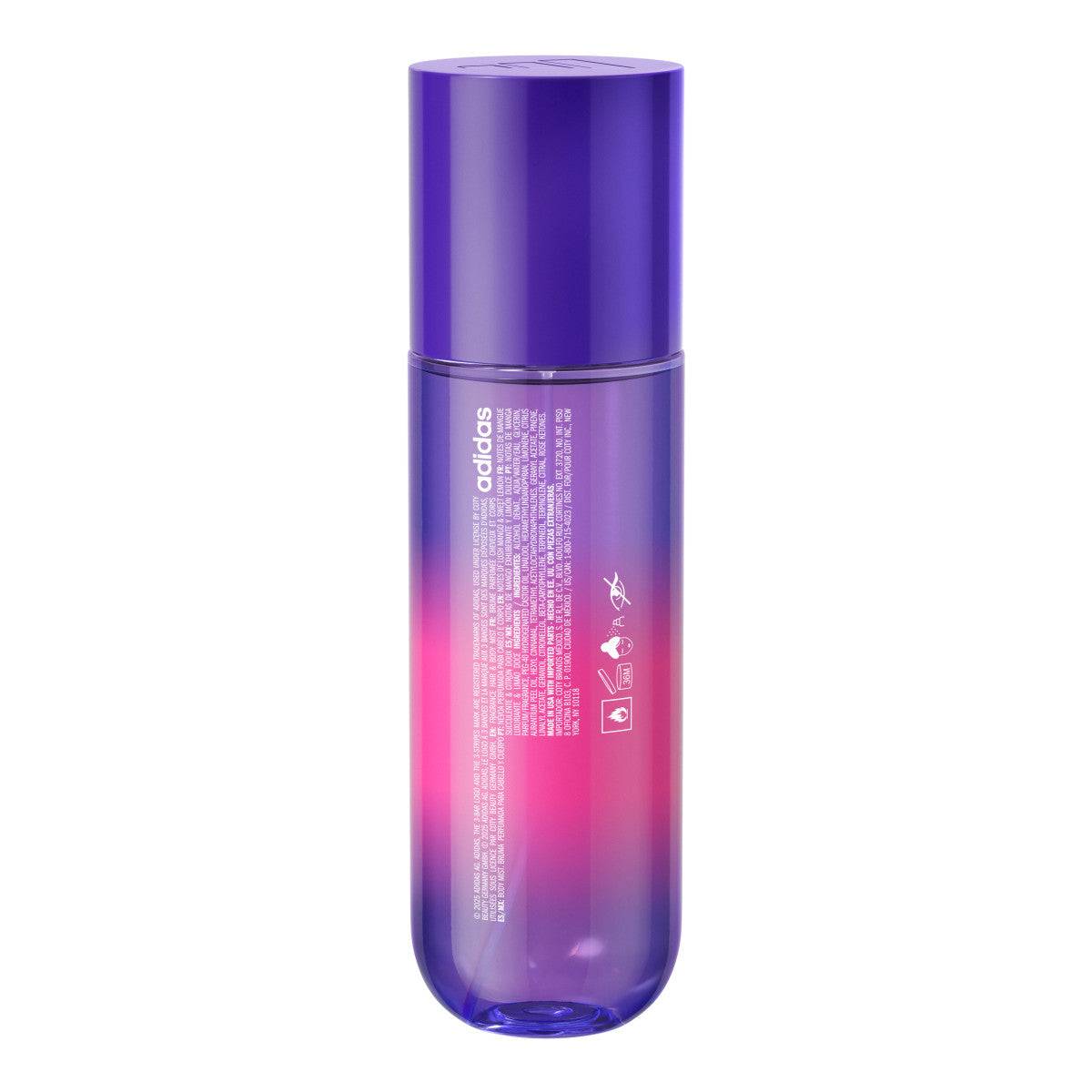 ADIDAS VIBES SPARK UP profumo in bruma per capelli e corpo 236 ml