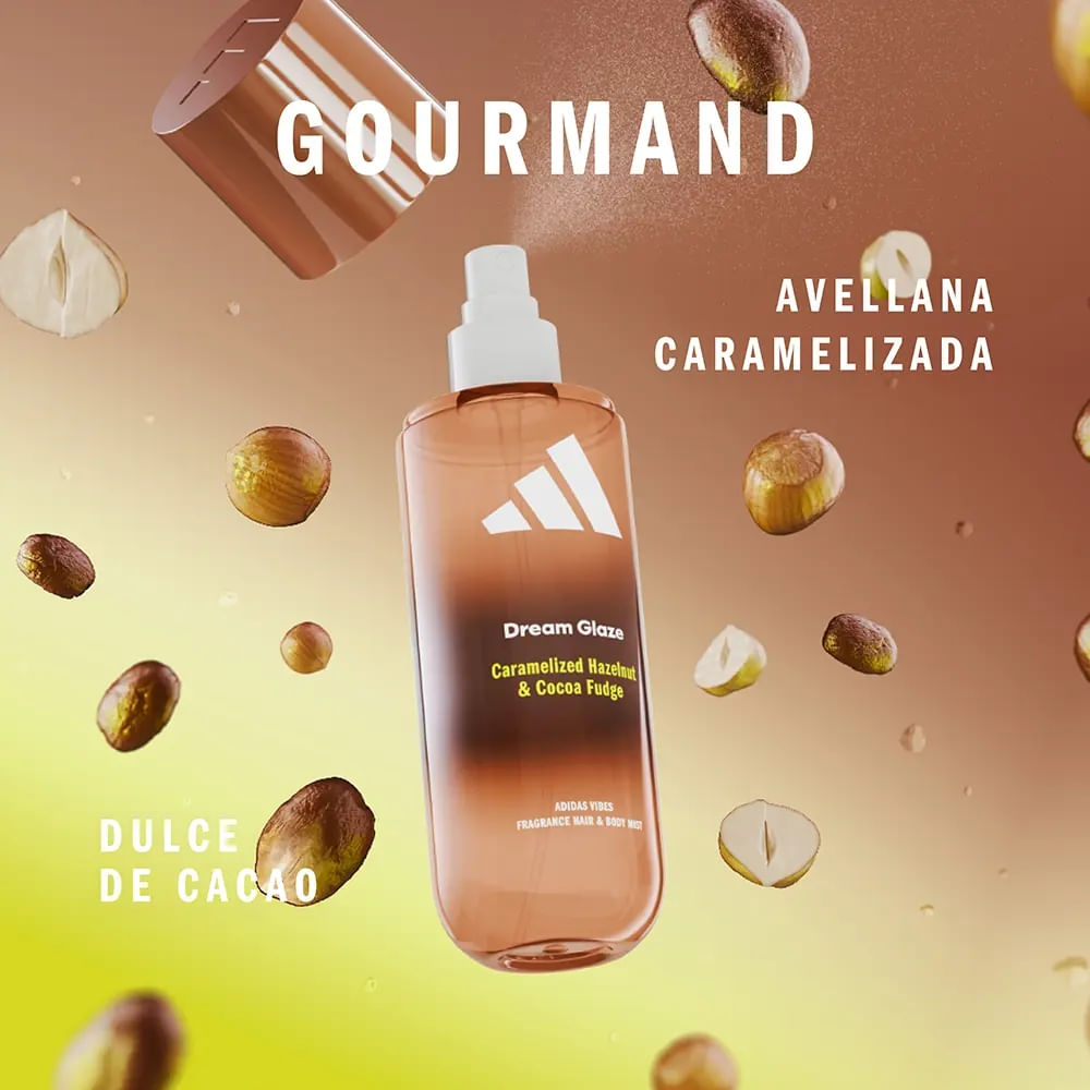 ADIDAS VIBES DREAM GLAZE profumo spray per capelli e corpo 236 ml