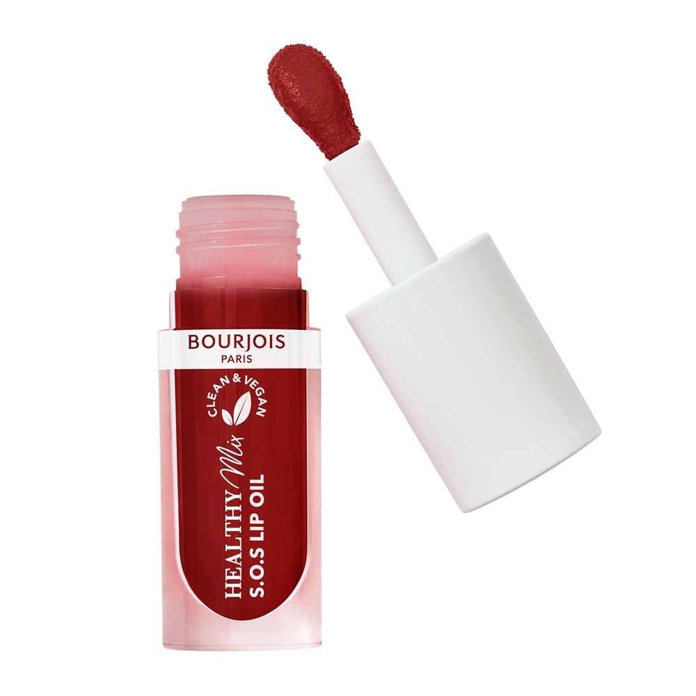 BOURJOIS HEALTHY MIX SOS lip oil #10-Rich Cherry 4.5 ml