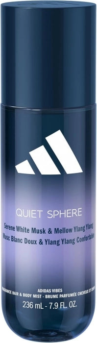 ADIDAS VIBES QUIET SPHERE fragance hair & body mist 236 ml