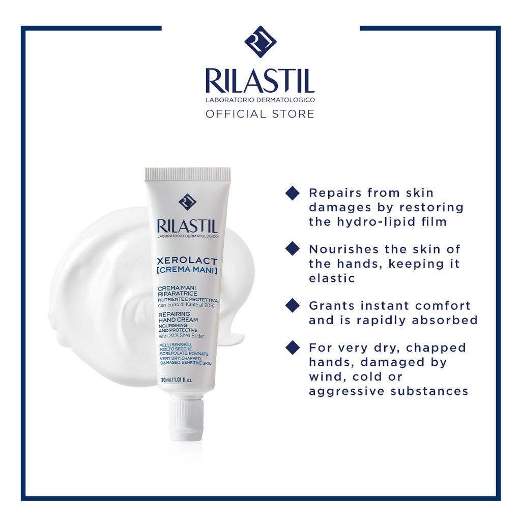 RILASTIL XEROLACT crema mani riparatrice 100 ml