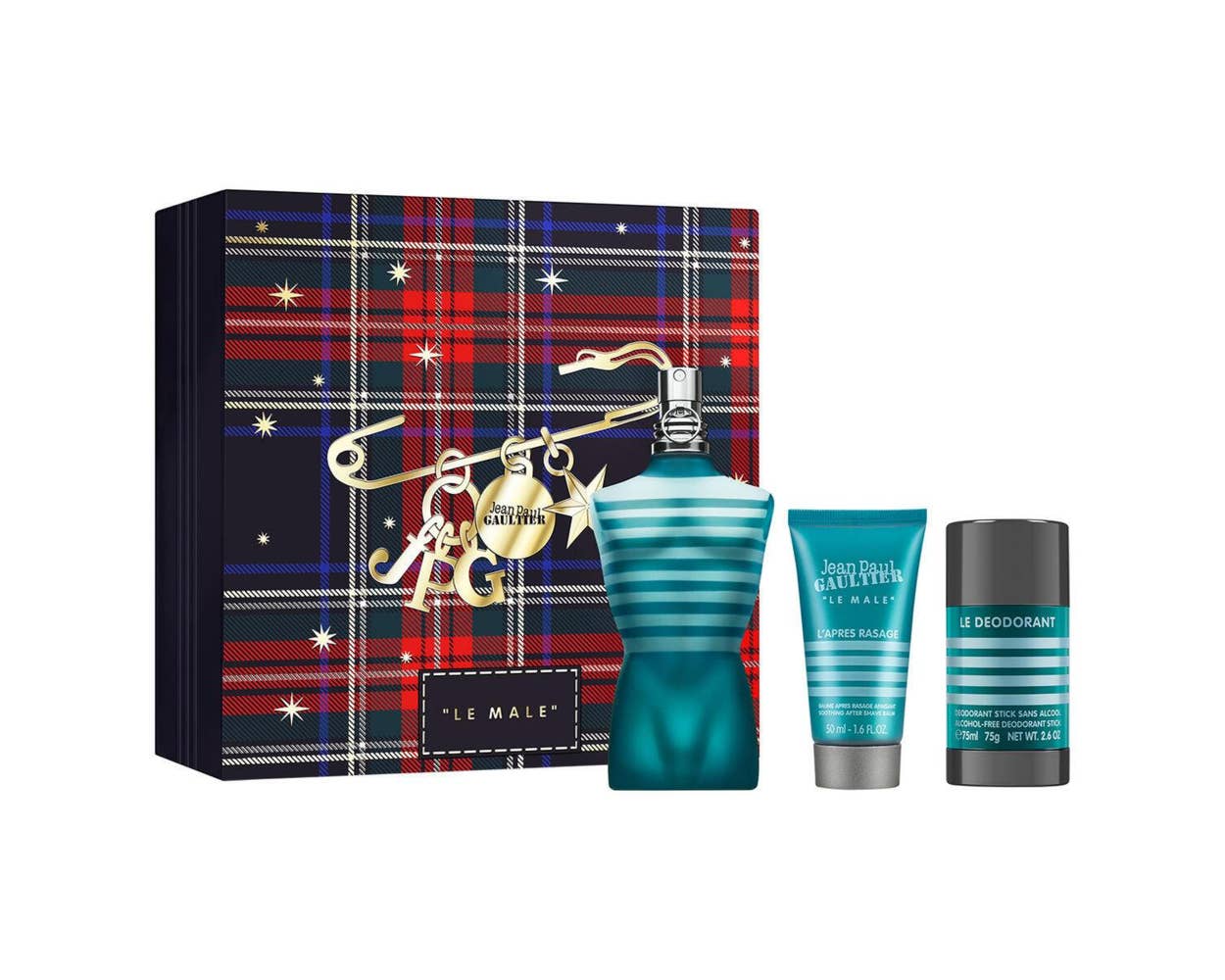 JEAN PAUL GAULTIER LE MALE ASTUCCIO 3 pz