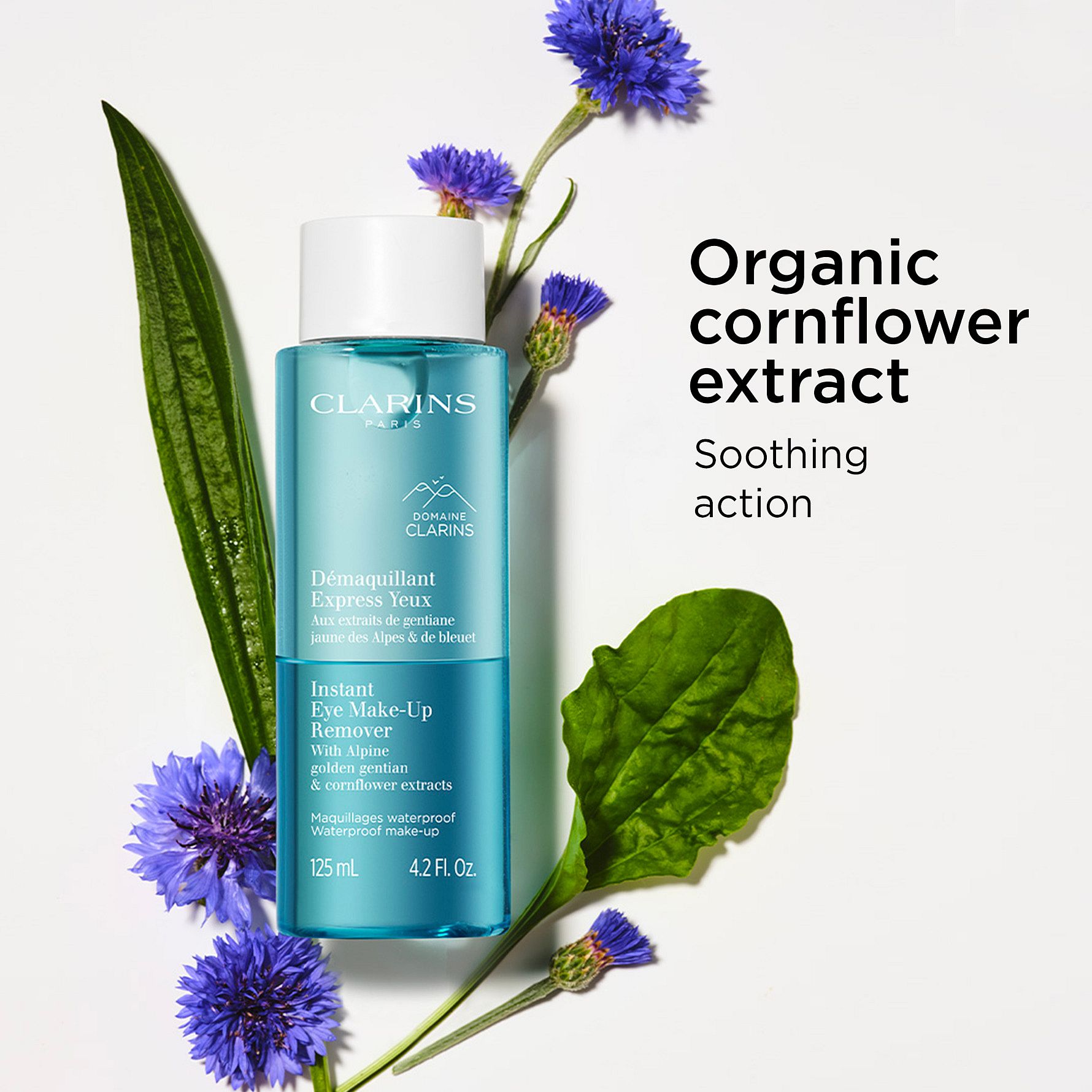 CLARINS Express eye makeup remover LOTION 125 ml