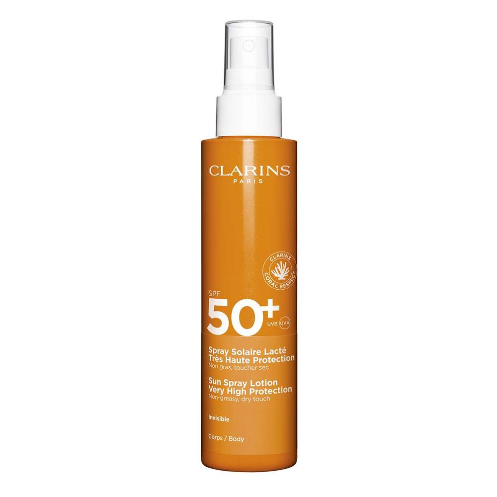 CLARINS SOLAR moisturizing milk spray for the body UVA/UVB50+ 150 ml