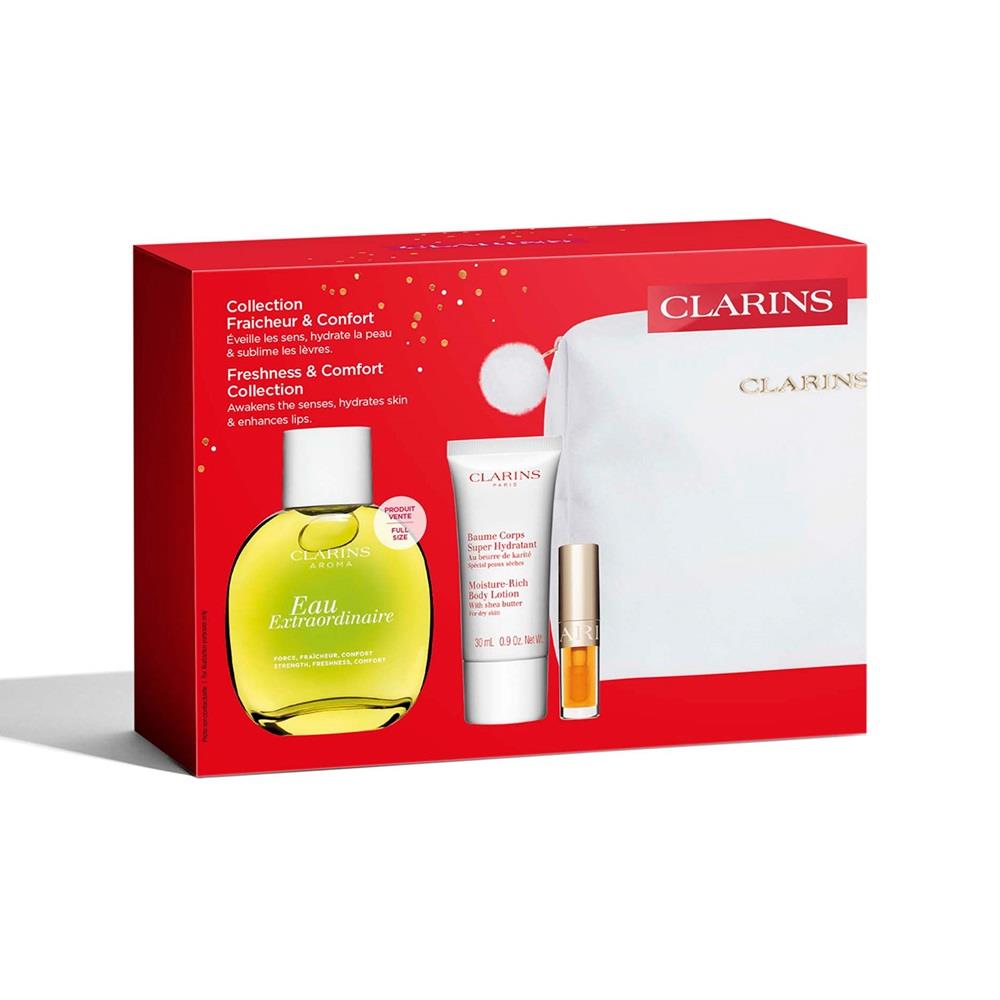 CLARINS EAU EXTRAORDINAIRE COFANETTO 4 pz