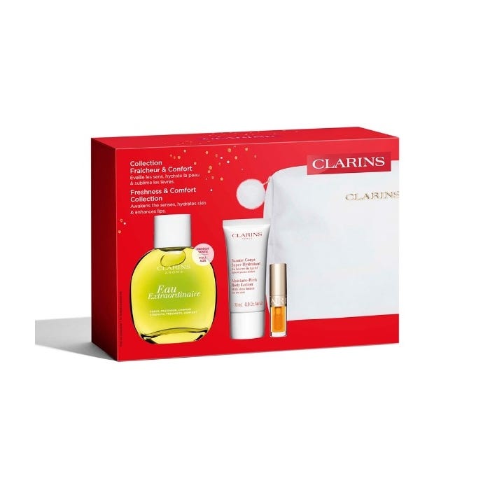 CLARINS EAU EXTRAORDINAIRE COFANETTO 4 pz