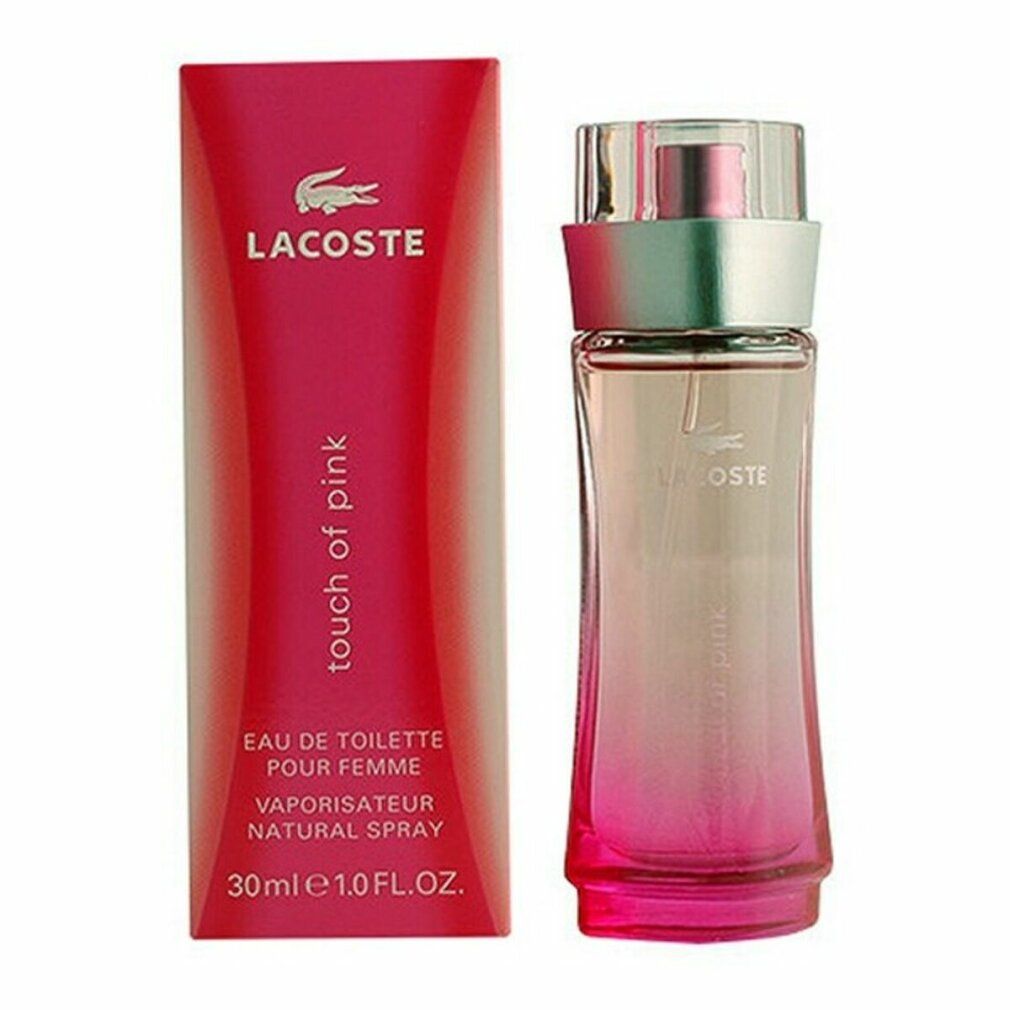 LACOSTE TOUCH OF PINK POUR FEMME eau de toilette vaporisateur 30 ml