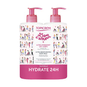 TOPICREM UH Lait corps ultra-hydratant lot 2 x 500 ml