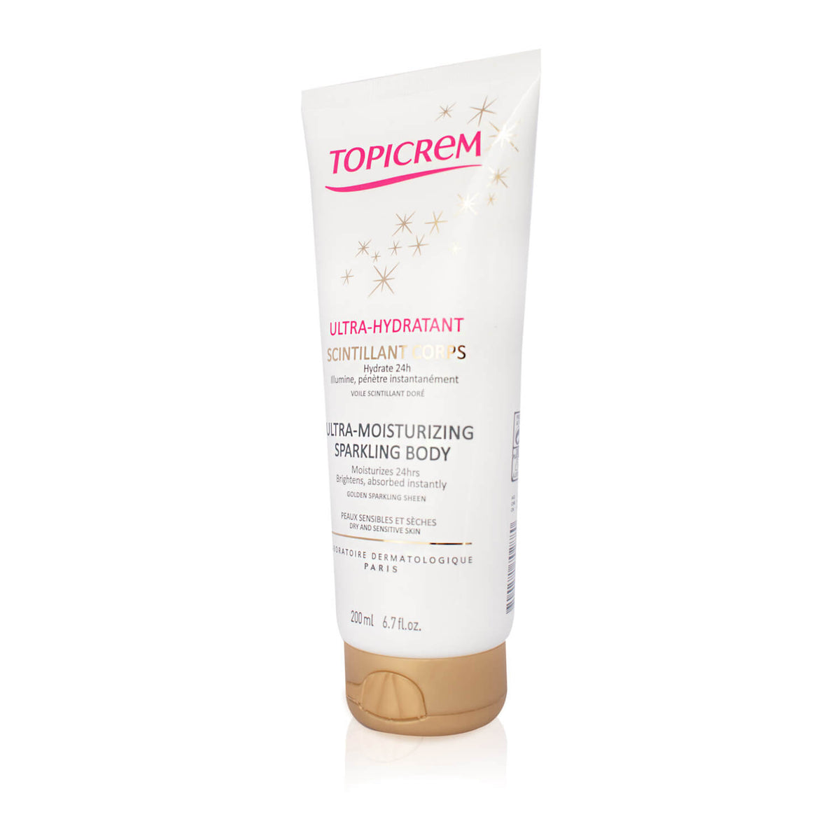 TOPICREM UH latte corpo ultra idratante per pelle luminosa 200 ml