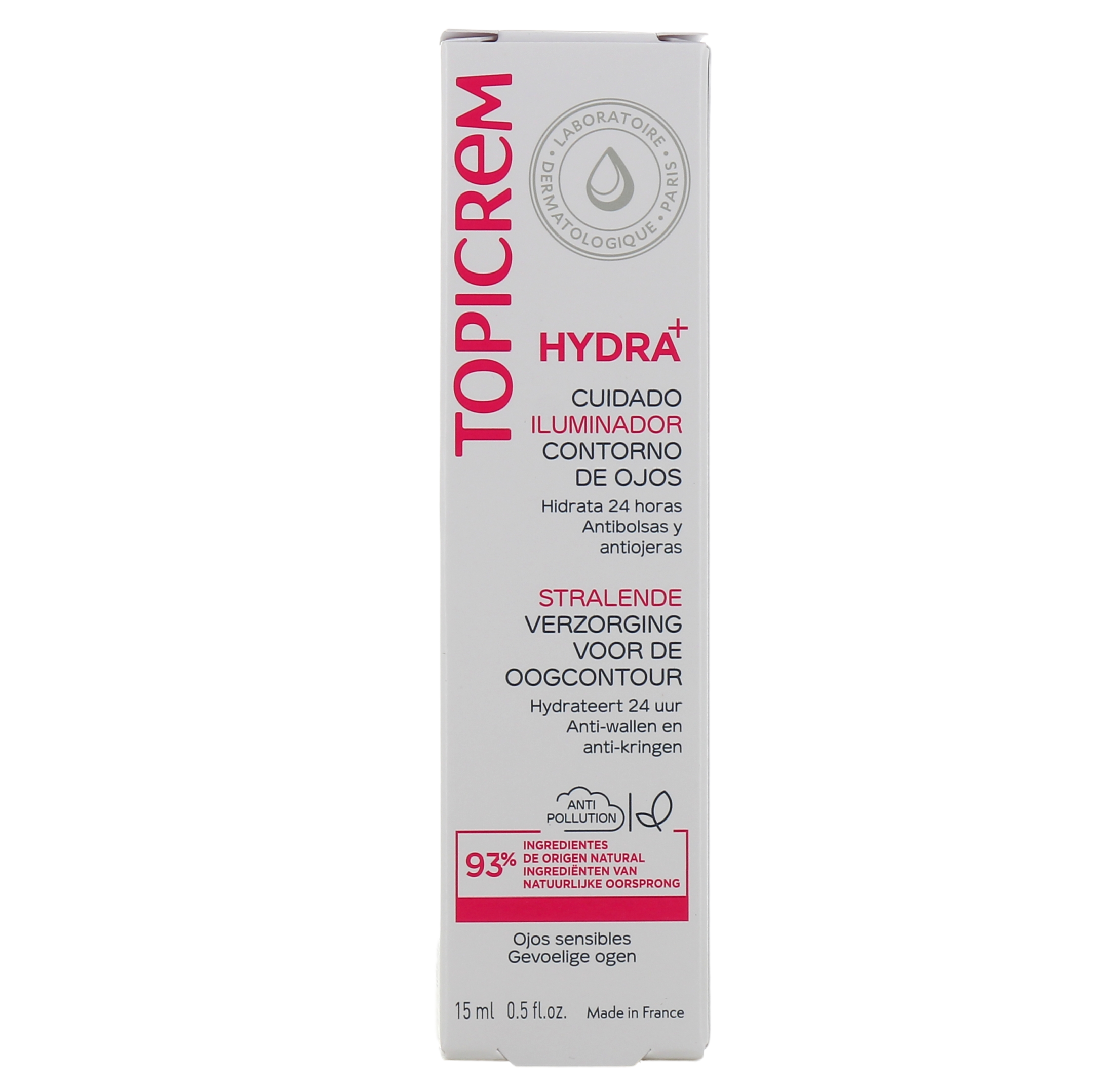 TOPICREM HYDRA + contorno occhi luminosità 15 ml