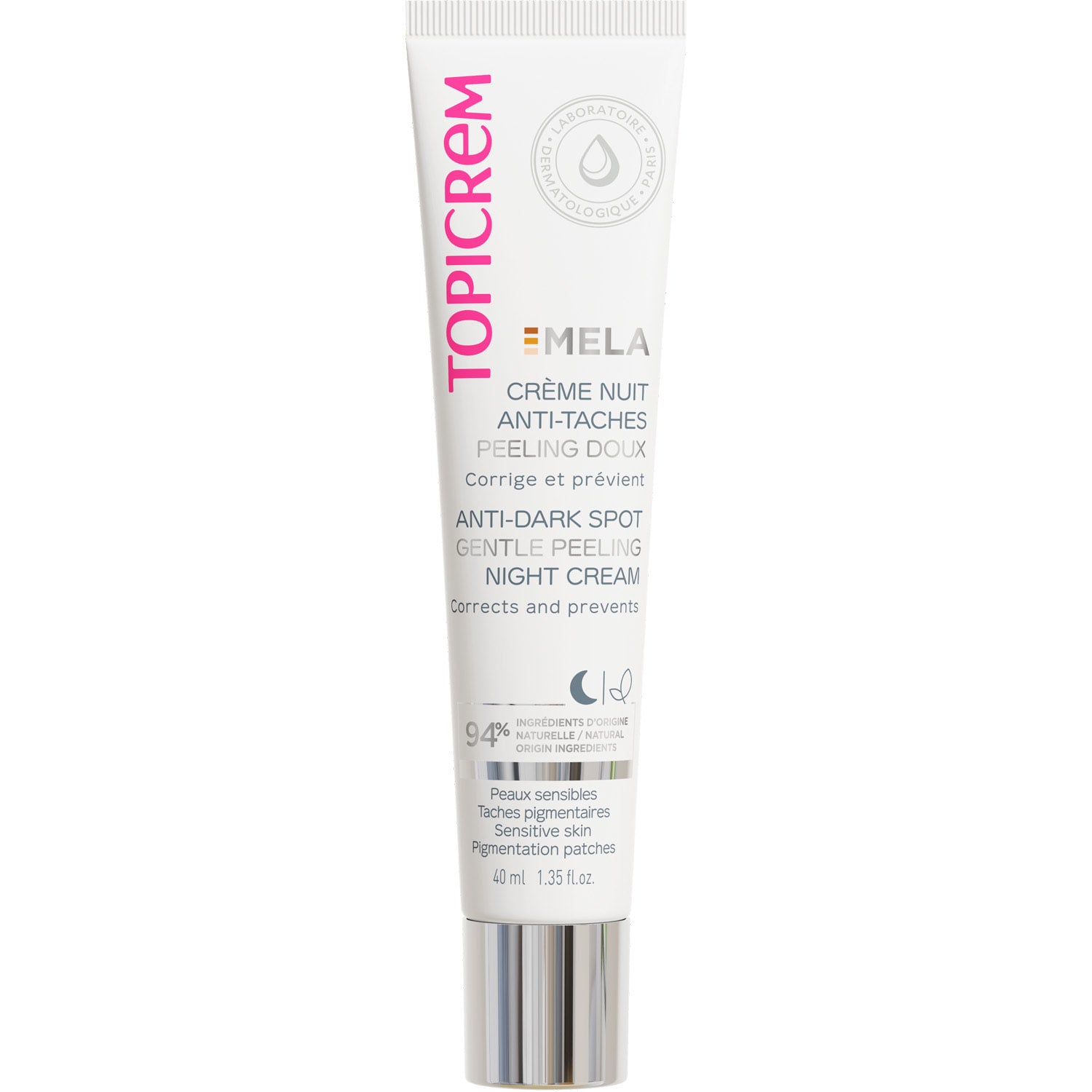 TOPICREM MELA crema notte peeling antimacchie 40 ml