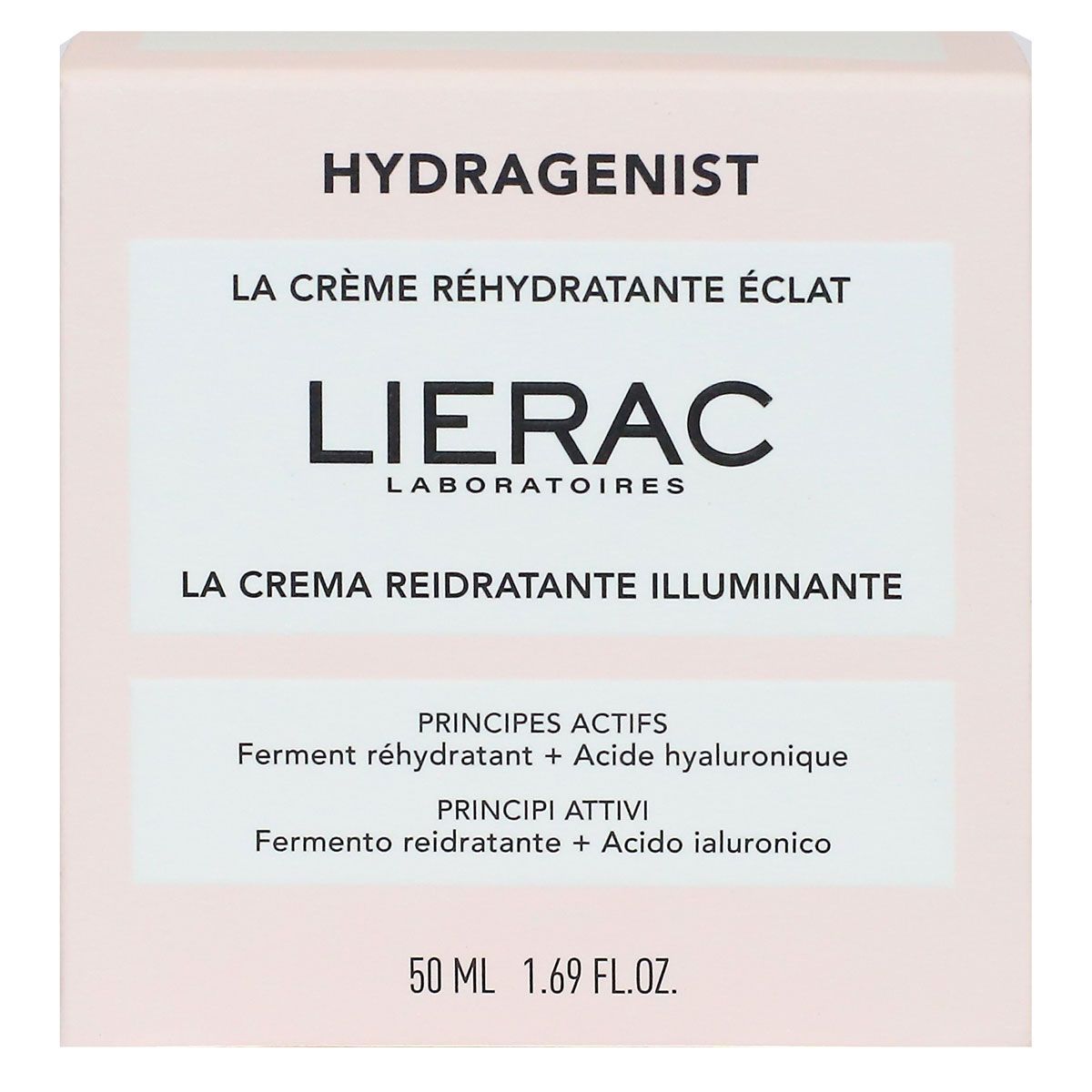 LIERAC HYDRAGENIST Crème hydratante éclat 50 ml
