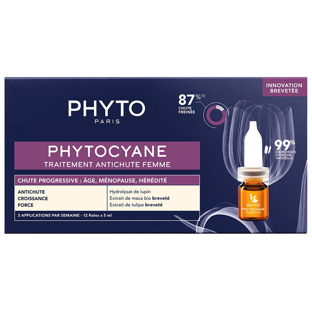 PHYTOCYANE trattamento anticaduta progressivo donna 12 fiale x 5 ml