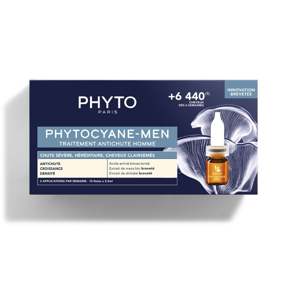 PHYTOCYANE-MEN trattamento anticaduta uomo 12 x 3,5 ml