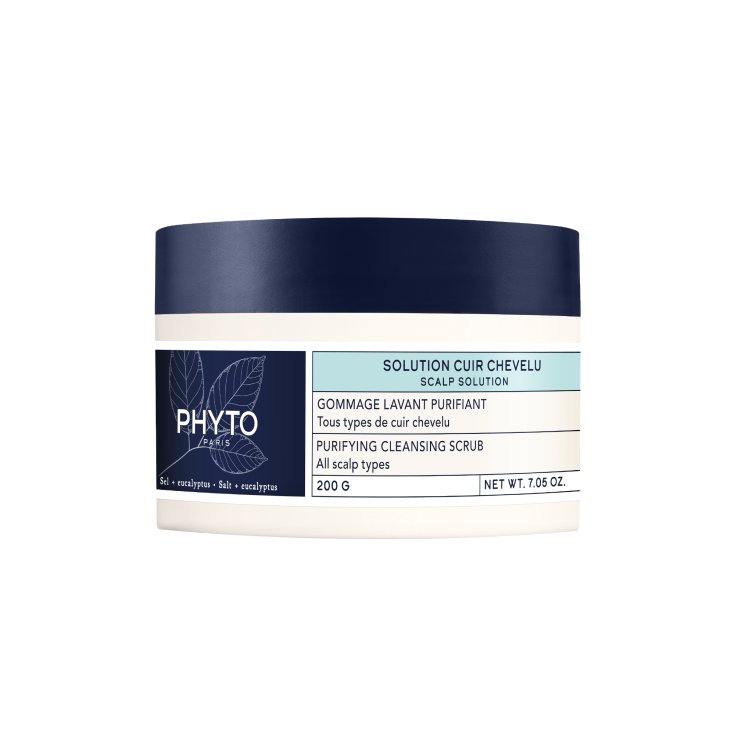 PHYTO SCALP SOLUTIONS maschera purificante esfoliante 200 gr