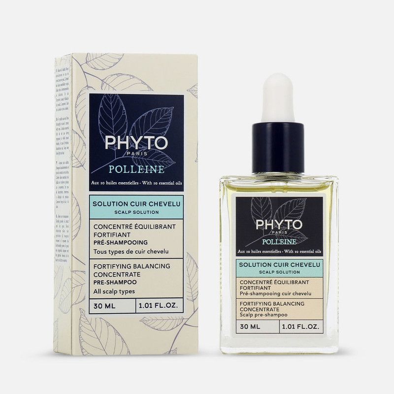 PHYTO POLLEINE Trattamento riequilibrante e fortificante concentrato pre-shampoo 30 ml