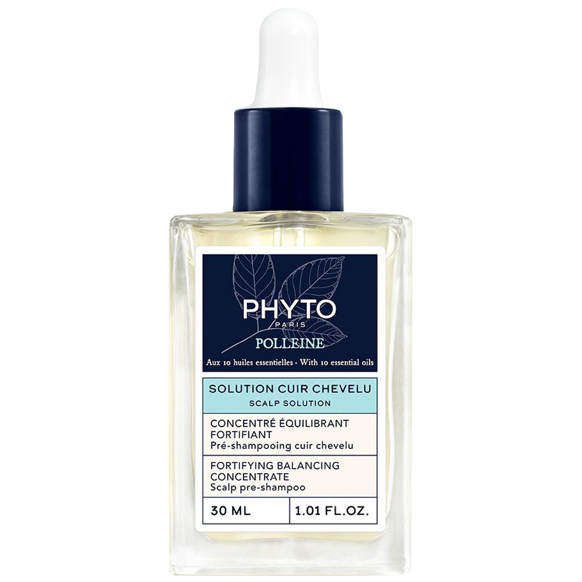 PHYTO POLLEINE Trattamento riequilibrante e fortificante concentrato pre-shampoo 30 ml
