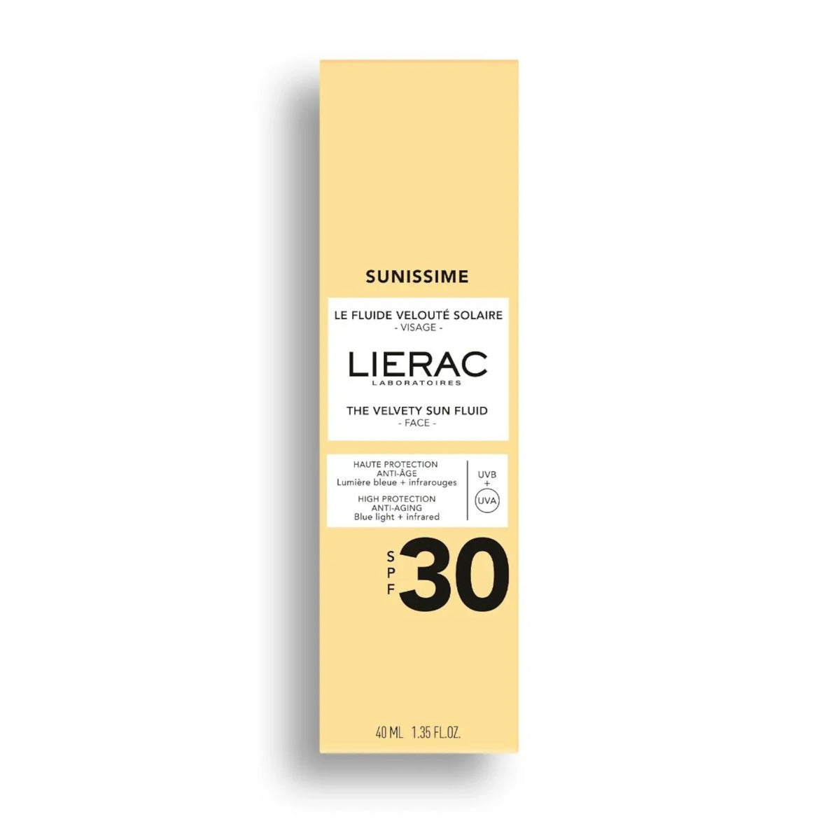 LIERAC SUNISSIME Fluido Solare Vellutato SPF30 40 ml
