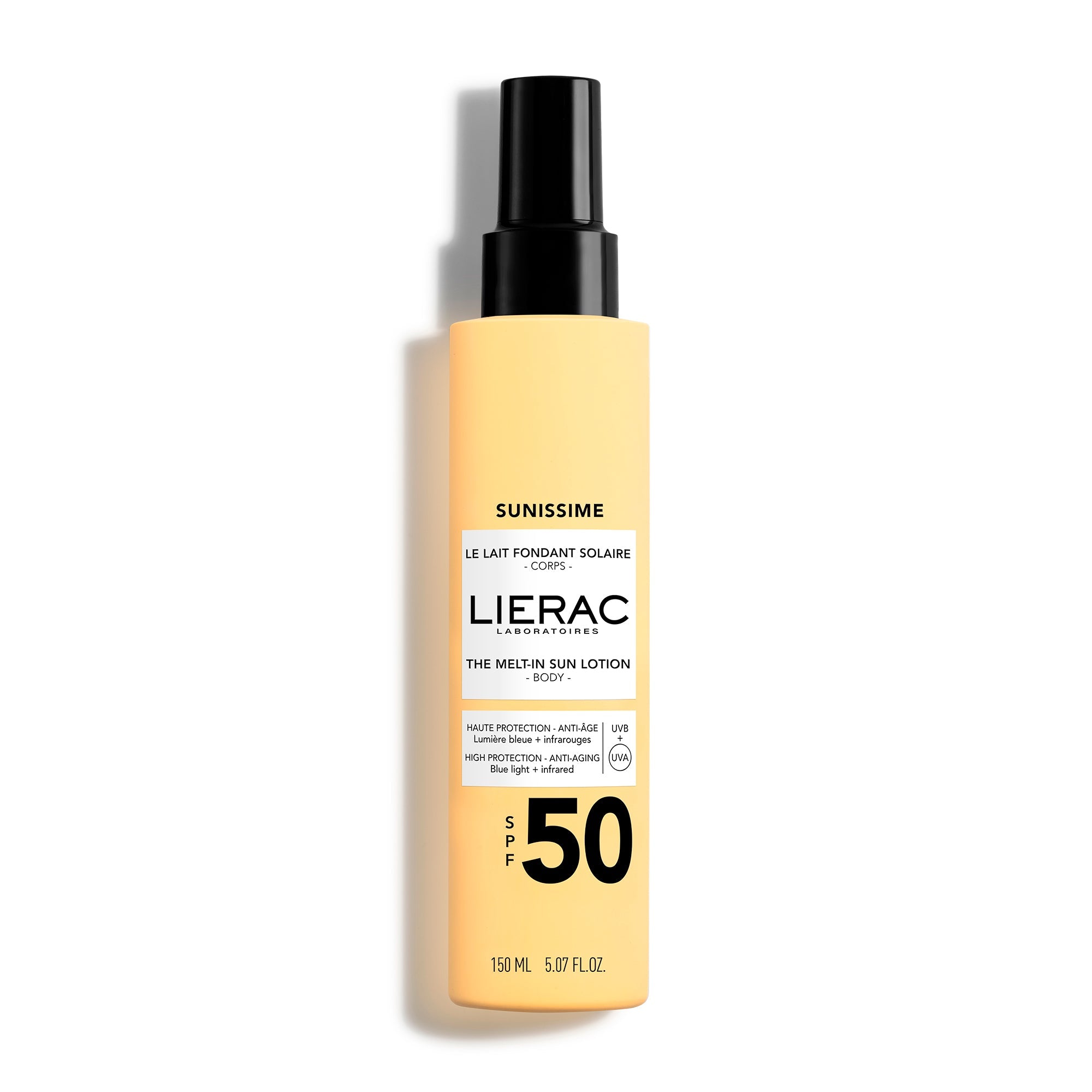 LIERAC SUNISSIME Lait fondant protecteur SPF50 150 ml