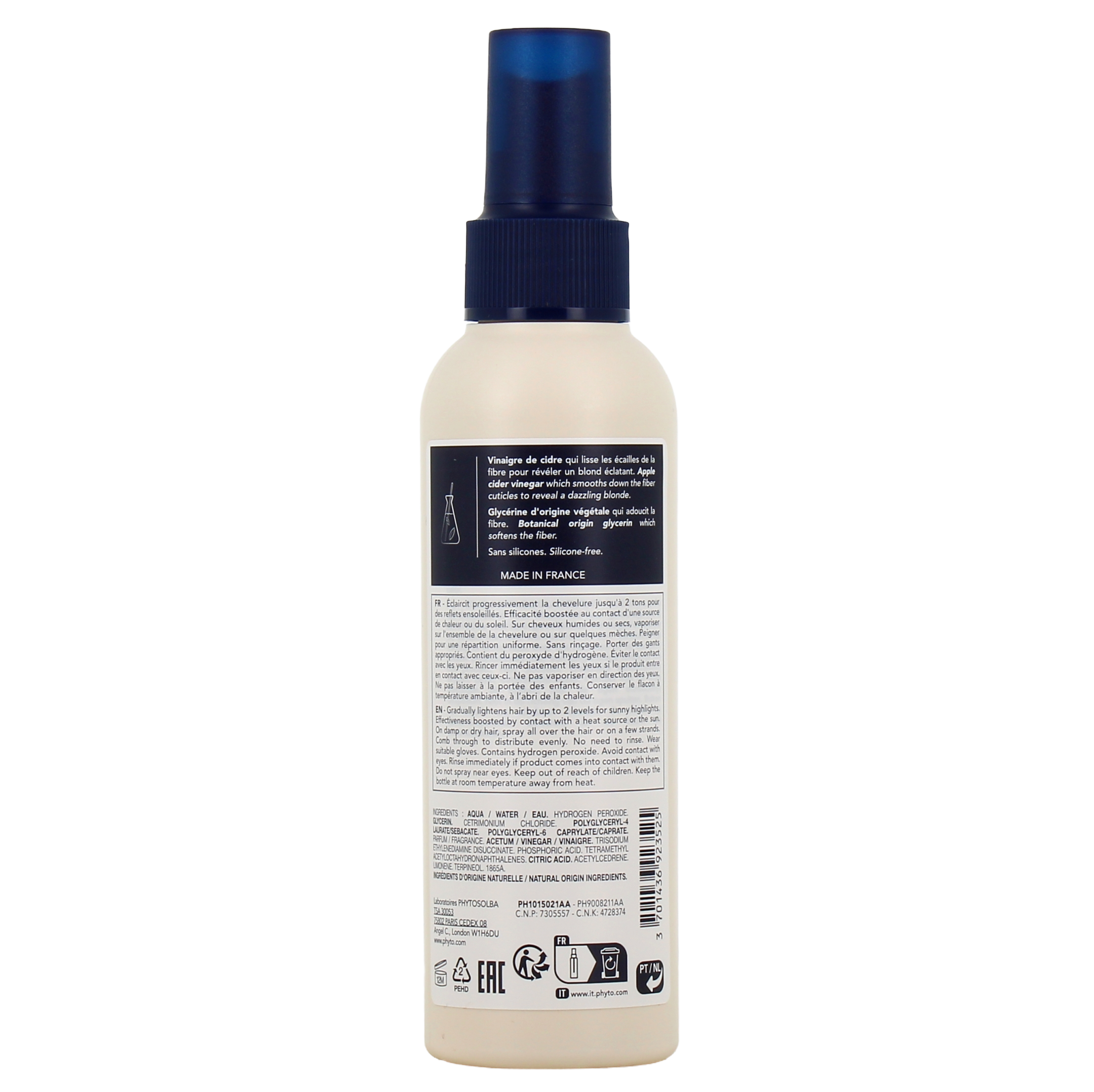 PHYTO BLONDE spray schiarente illuminante fino a 2 tonalità 150 ml